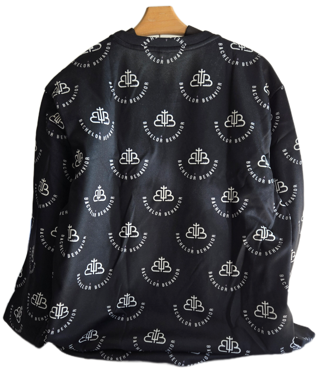 Bachelor Behavior Sweater with Logo print